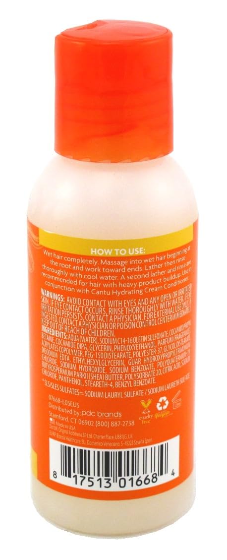 White Smoke Cantu Shea Butter Shampoo Cleansing Cream 3 Ounce (12 Pack)