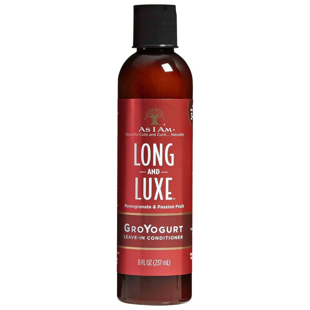 White Smoke As I Am Long&Luxe Pomegranate"Shampoo+Conditioner+Leave-In+Cream" Hair Bundle