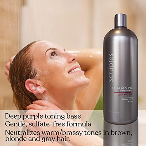 Wheat Scruples Platinum Shine Shampoo, 33.8 Fluid Ounce by Scruples
