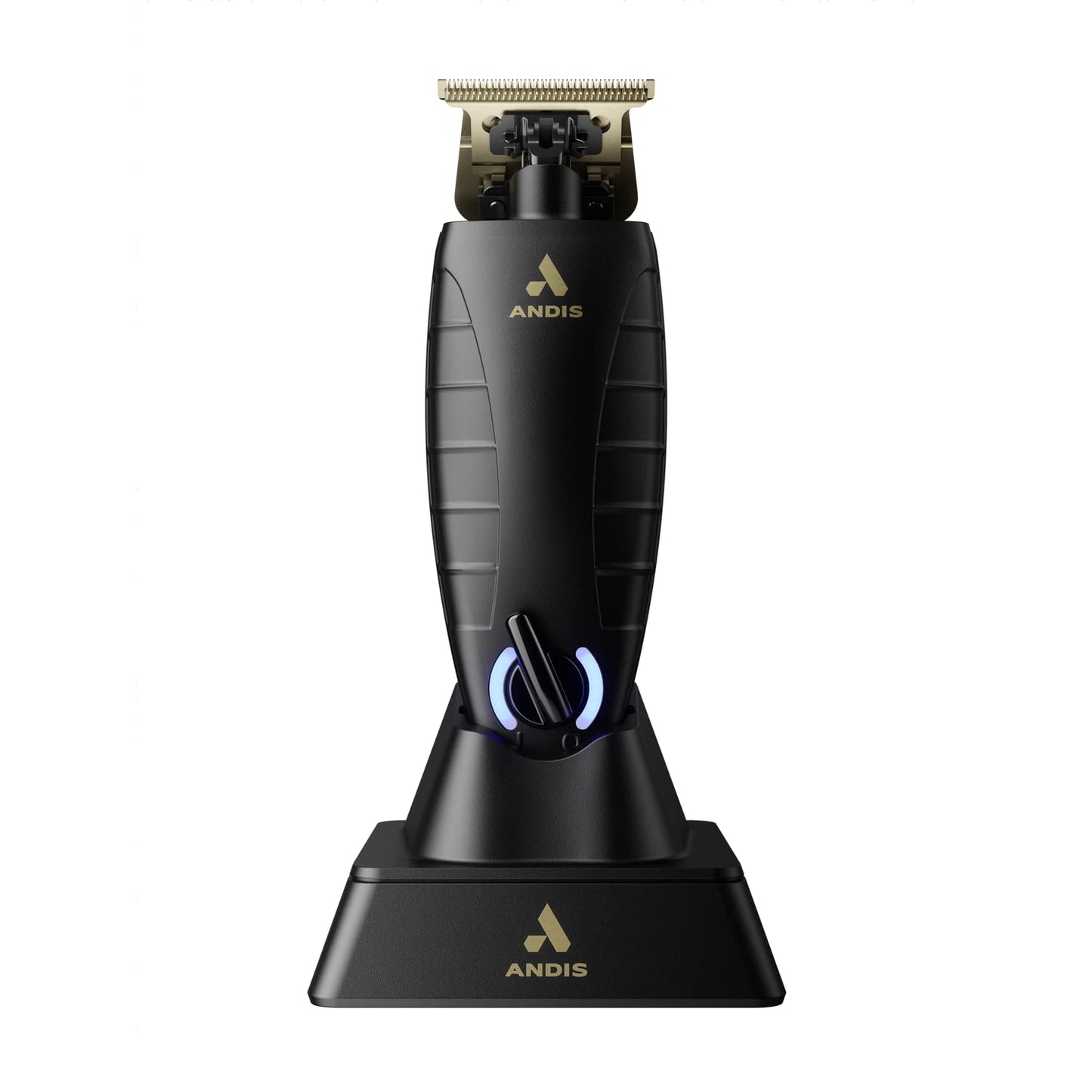 White Smoke Andis 74150 GTX-EXO Professional Cord/Cordless Lithium-ion Electric Beard & Hair Trimmer with Charging Stand, Black
