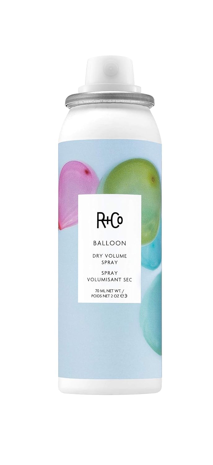 White Smoke R+Co BALLOON Dry Volume Spray Travel, 2 Oz