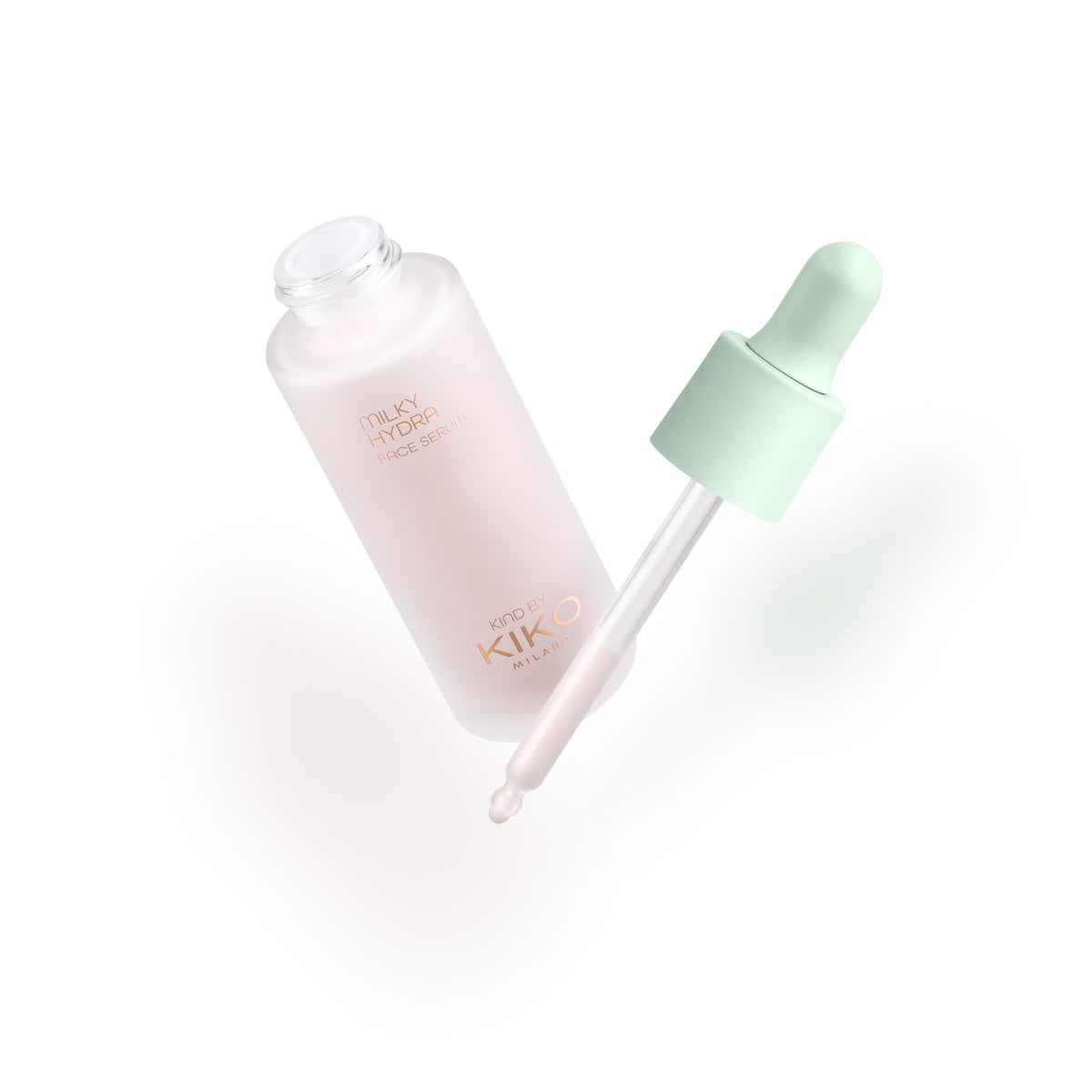 White Smoke KIKO Milano Kind Milky Hydra Face Serum, Hydrating Face Serum