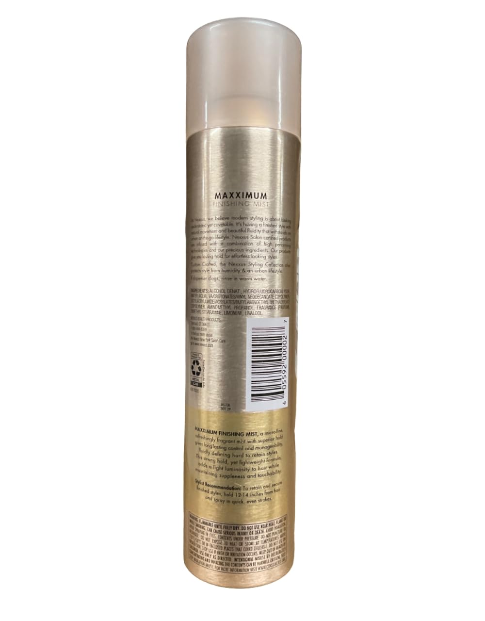 Gray NEXXUS MAXXIMUM Control, Finishing Mist 10 oz (Pack of 2)
