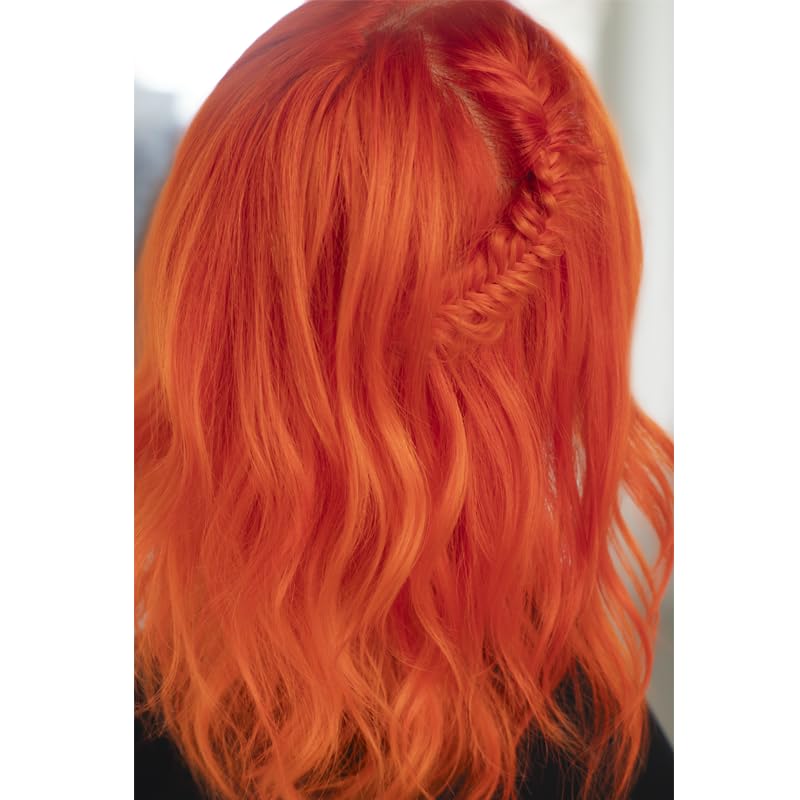Firebrick Danger Jones Semi-Permanent Hair Color (Burnout - Orange)