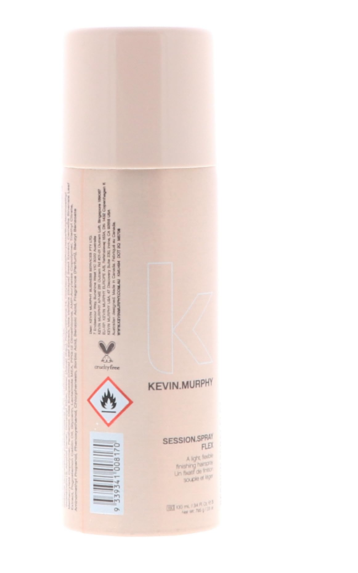 Light Gray KEVIN MURPHY by Kevin Murphy, SESSION SPRAY FLEX 3.38 OZ