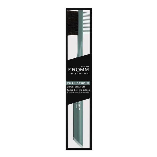 Black FROMM Edge Shaper Brush &amp; Comb