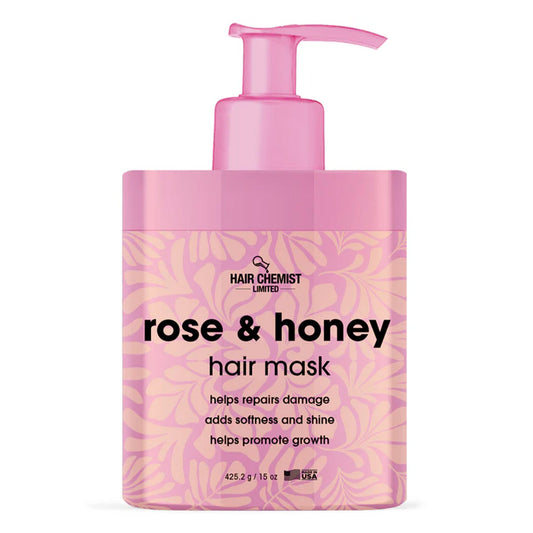 White Smoke HAIR CHEMIST LIMITED Rose Honey Hair Mask (15oz)