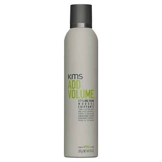 Dark Gray KMS ADDVOLUME Styling Foam