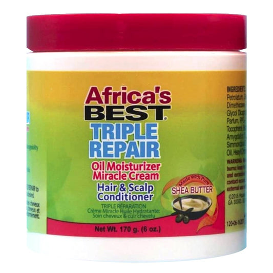 White Smoke AFRICA'S BEST Triple Repair Miracle Cream (6oz)