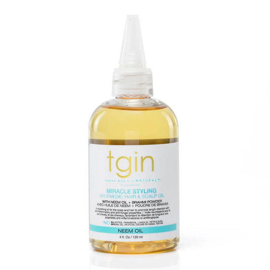 White Smoke TGIN Miracle Styling Ayurvedic Hair &amp; Scalp Oil (4oz)