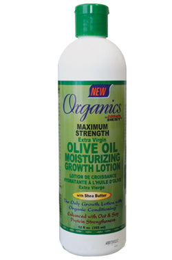 White Smoke Africa`s Best A/B Organics Olive Oil Moisturizing Growth Lotion(12oz)#33