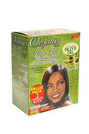 White Smoke Africa`s Best A/B Organics Relaxer System(Value Pk)-Sup#21