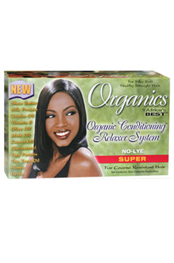 Slate Gray Africa`s Best A/B Organics Conditioning Relaxer System(Sup)#17