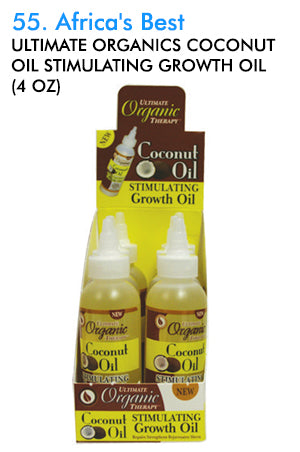 Africa`s Best A/B Ultimate Organics Coconut Growth Oil (4oz) #55 -pc