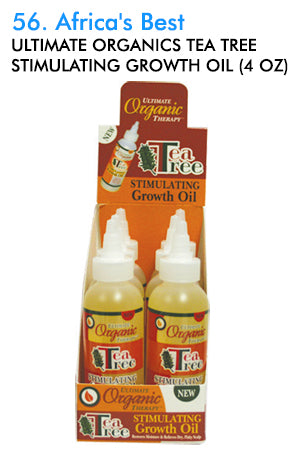 White Smoke Africa`s Best A/B Ultimate Organics Tea Tree Growth Oil (4oz) #56 -pc