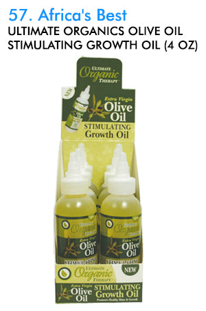 White Smoke Africa`s Best A/B Ultimate Organics Therapy Extra Virgin Olive Oil (4oz)#57-Pc