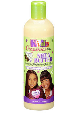 White Smoke Africa`s Best A/B Organics Kid's Shea Butter+Olive Detangling Lotion(12oz)#63