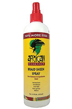 White Smoke African Essence Control Wig Spray(4oz)#23
