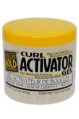 Dark Gray African Gold Curl Activator Gel(15.25oz) #1
