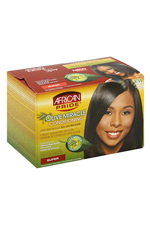 White Smoke African Pride No-Lye Relaxer(Sup)#3