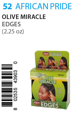 White Smoke African Pride Olive Miracle Edges (2.25oz)#52