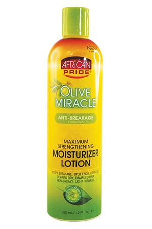 White Smoke African Pride Olive Miracle Leave-In Conditioner(12oz)#34