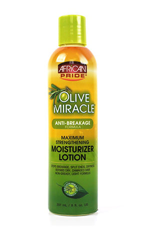 White Smoke African Pride Olive Miracle Moisturizer Lotion-Max(12oz)#32