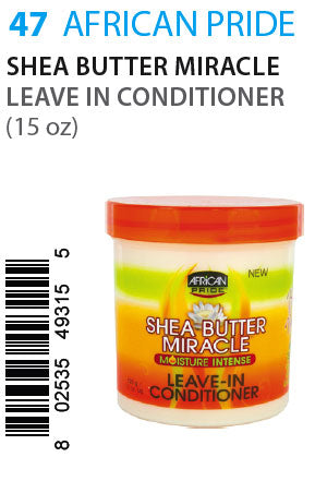 White Smoke African Pride SB Miracle Leave In Conditioner (15oz)#47