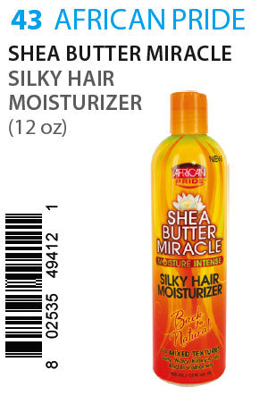 White Smoke African Pride SB Miracle Silky Hair Moisturizer (12oz)#43