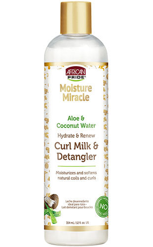White Smoke African Pride MM Curl Milk & Detangler(12oz)#92