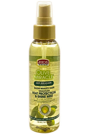 White Smoke African Pride Heat Protection Shine Mist(4oz)#95