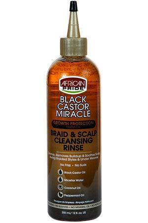 White Smoke African Pride BCM Braid & Scalp Clean Rinse(12oz)#91