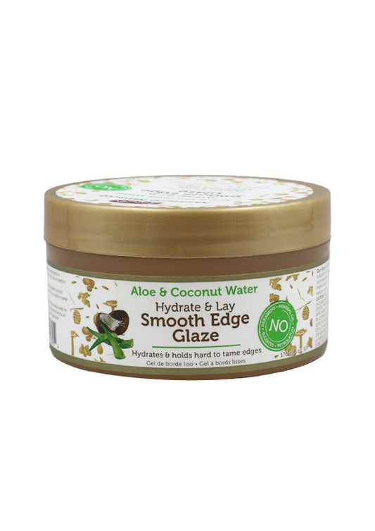 Light Gray African Pride Aloe & Coconut Oil Smooth Edge Glaze (6 oz) #110