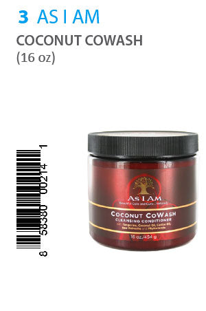As I Am Coconut Cowash 454g (16oz)#3