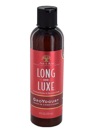 White Smoke As I Am Long & Luxe GroYogurt Leave-In Conditioner(8oz) #21
