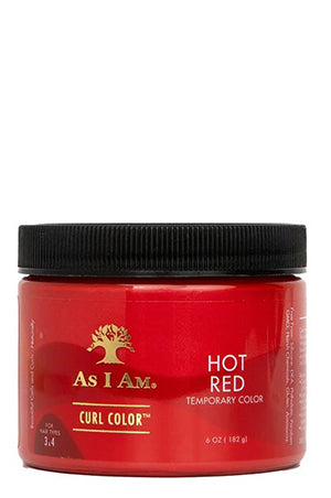 Black As I Am Curl Color-Hot Red(6oz) #53