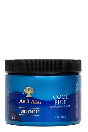 Black As I Am Curl Color-Cool Blue(6oz) #54