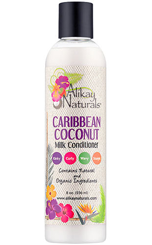White Smoke Alikay Naturals Caribbean Coconut Milk Conditioner(8oz) #6