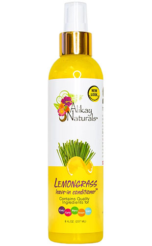 White Smoke Alikay Naturals Lemongrass Leave In Conditioner(8oz) #17