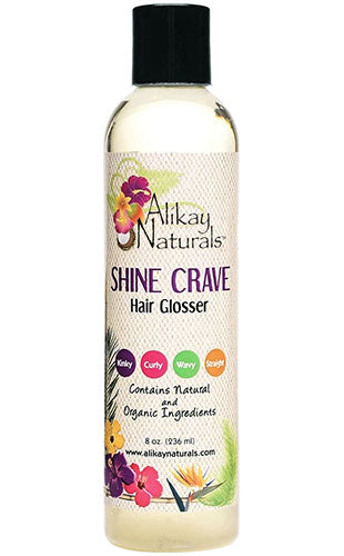 White Smoke Alikay Naturals Shine Crave Hair Glosser(8oz) #27