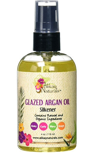 White Smoke Alikay Naturals Glazed Argan Oil Silkener(4oz) #12