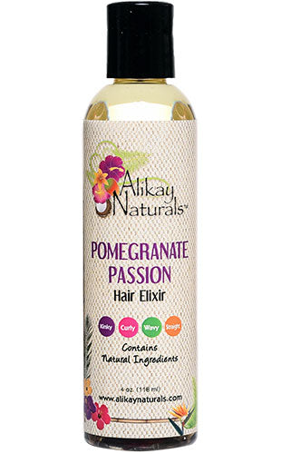 Black Alikay Naturals Pomegranate Passion Hair Elixir(4oz) #25