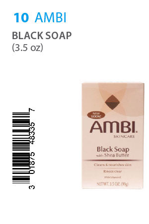 Ambi Black Soap Cleansing Bar (3.5 oz) #10