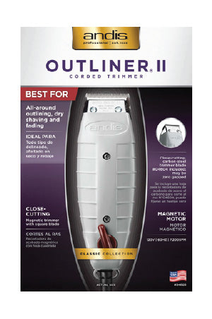 White Smoke Andis OUTLINER II #04603