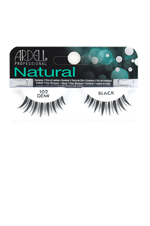 Ardell Natural Eyelashes #102 Demi Black