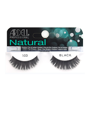 Ardell Natural Eyelashes #103 Black