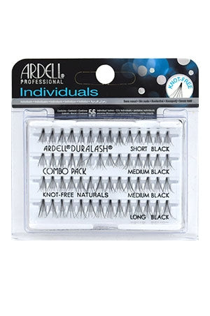 Ardell Individuals Eyelashes #Knot Free Combo Pack Black