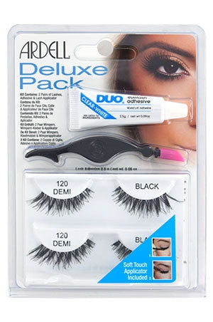 Ardell Deluxe Pack Eyelashes #120 Black