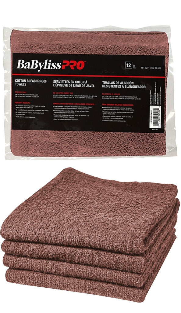 BAB Pro Cotton Bleachiproof Towels-Brown#BESTOWELCBRUCC-dz