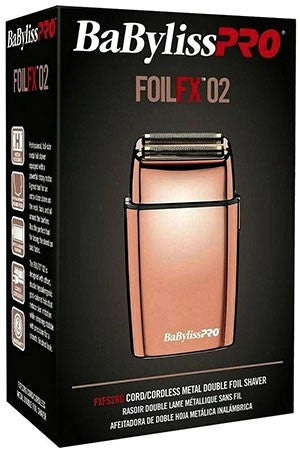 BAB Pro Metal Double Foil Shaver[Rose] #FXFS2RG